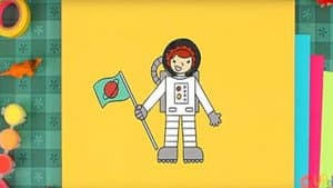 How To Draw An Astronaut