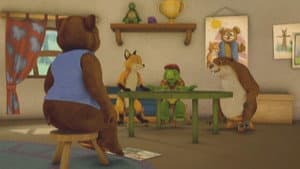Franklin Paints a Picture