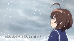 502nd, You're Going for a Cold Swim?