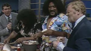 Cooking in the Wild Samoans' kitchen