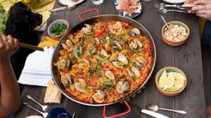 Chicken and Clam Paella