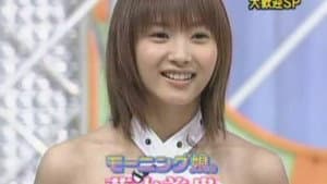 Fujimoto Miki's first appearance on Hello! Morning
