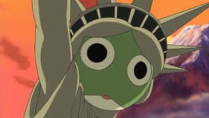 The Keroro Platoon Appears on TV