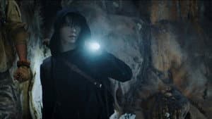 Wu Xie Discovers a Cave Entrance