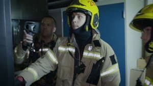 Beeping Fire Alarm