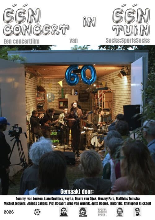 Één concert in één tuin.