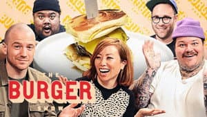 Sean Evans, Matty Matheson, and Miss Info Judge a Stunt Burger Showdown