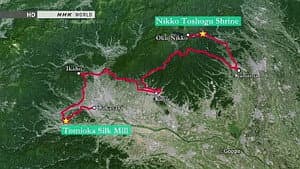 Autumn: World Heritage Sites: Tomioka to Nikko