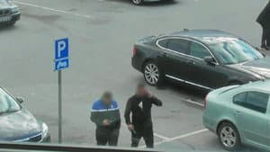 Drug dealing in the parking lot